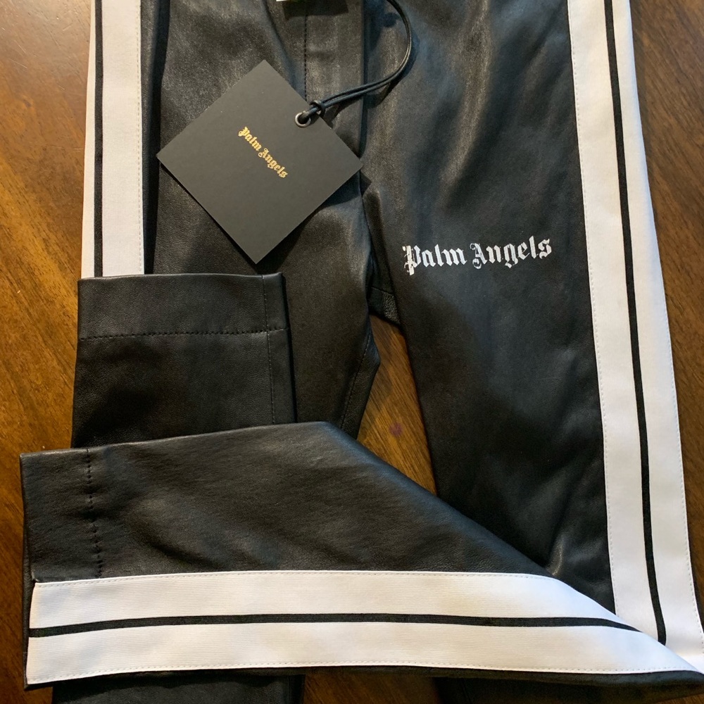 Palm Angels Leather pants
